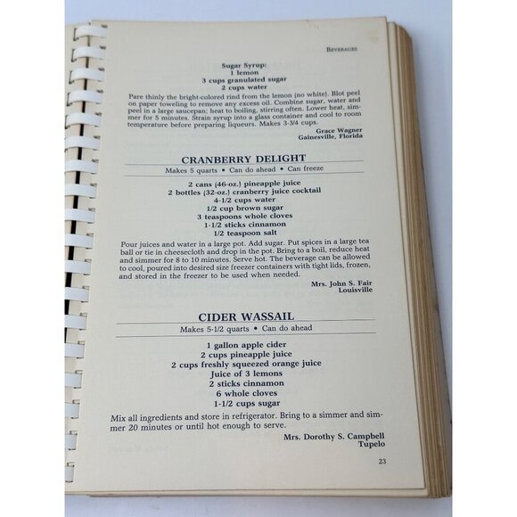 Standing Room Only Cookbook Entertaining New Stage Theatre Jackson MS VTG - Picture 5 of 12